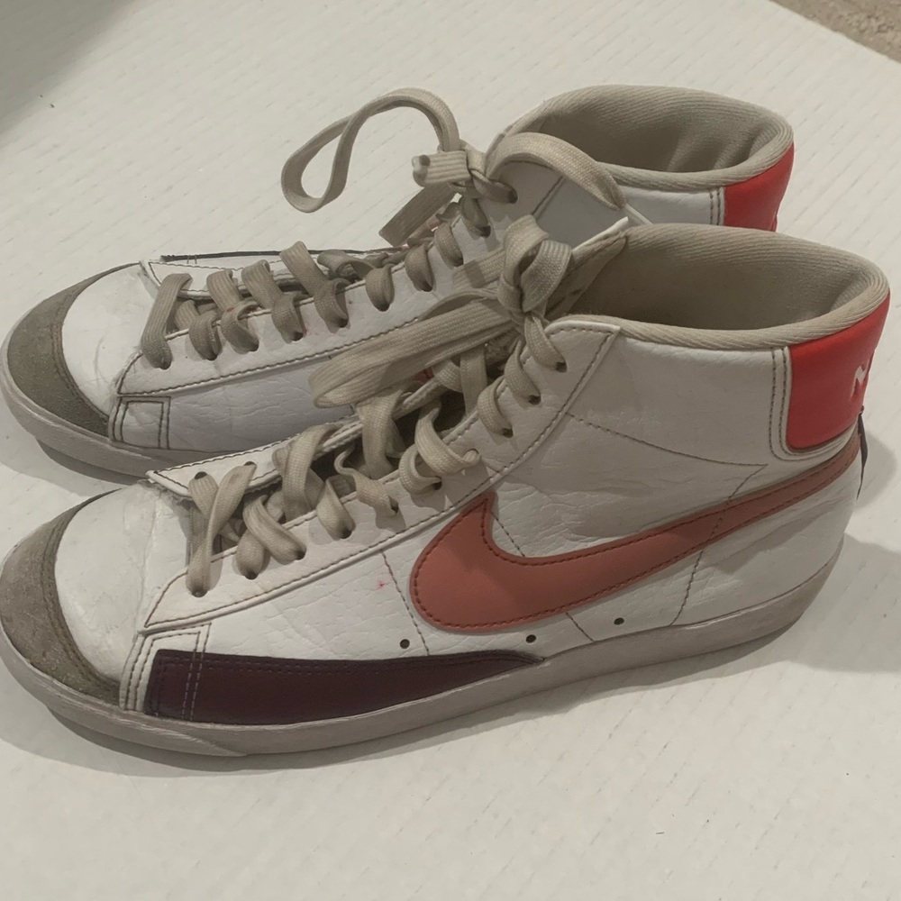 Pink Nike blazers